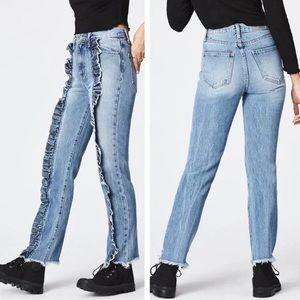 Carmar Denim Ruffle Jeans